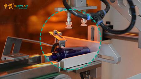 One Color Servo Automatic Screen Printing Machine For Round Square Oval Bottles 4