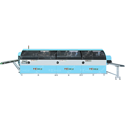 3 Color Automatic Blanking Silk Screen Printing Machine For Shampoo Lotion Bottle 1