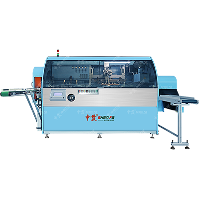 Pet Plastic Bottle Automatic Screen Printing Machine 0.8mpa Air pressure 0