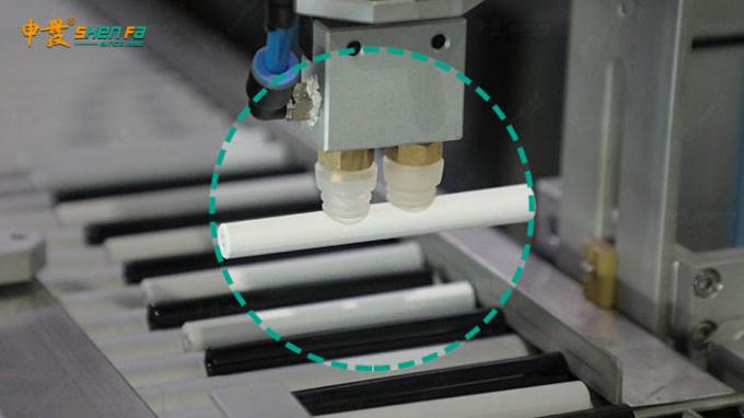 Fast Speed Full Servo Screen Printing/Hot Stamping Machine For Round/Oval/Triangle Shape e-ciigarette 1