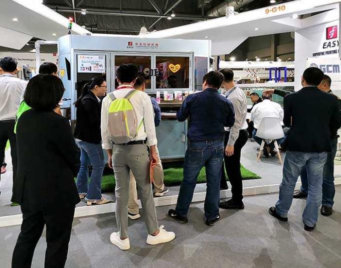 Fast Speed Full Servo Screen Printing/Hot Stamping Machine For Round/Oval/Triangle Shape e-ciigarette 12