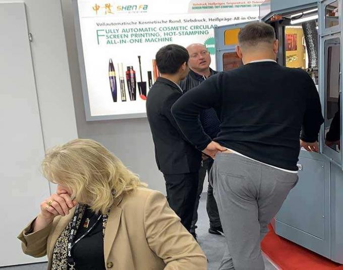 Fast Speed Full Servo Screen Printing/Hot Stamping Machine For Round/Oval/Triangle Shape e-ciigarette 13