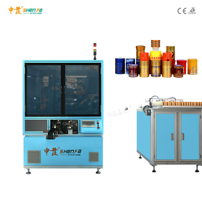 1 Color Automatic Hot Stamping Machine For Round Wine Cap