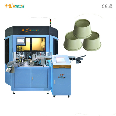 Three Color Automatic Screen Printing Machine For Jars Acrylic Bottle