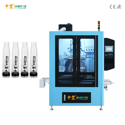 Two Color 0-360 Degree Automatic Screen Printing Machine for Cylindrical Products