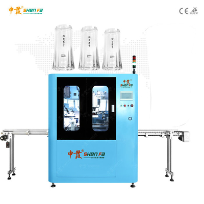 Auto Single Color Servo Hot Stamping Machine For Irregular Shapes Products