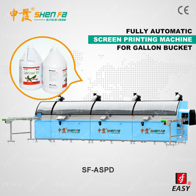 One To Three Colors Servo Screen Printing Machine PLC Controlled For Plastic Bottle