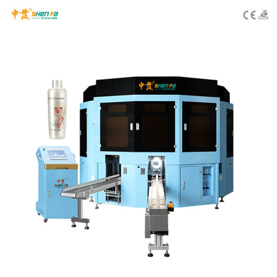 Automatic One To Six Colors Silk Screen Printing Machine For Glass Plastic Bottles