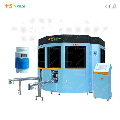 50KW 50pcs / Minute Automatic Screen Printing Machine Hot Foil Stamping Varnish All In One