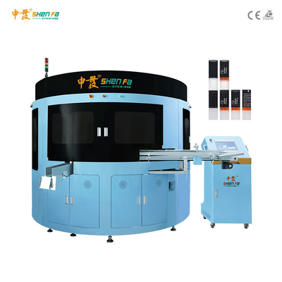 100pcs / Minute 3 Color Screen Printing Machine Hot Stamping Varnish All In One Machine For Soft Tube