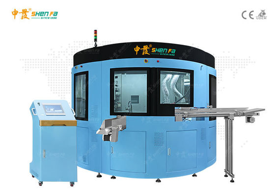 Varnish And Six Color Automatic Screen Printing Machine For Plastic Cosmetic Tube With Auto loading System SF-SHR720