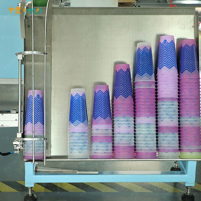 Automatic servo one color plastic cone cup screen printing machine with auto loading and unloading system SF-ASP/F/R1.