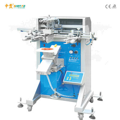 Flat Semi Automatic Screen Printer With Moving Table