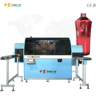 Mechanical Driving Bottles Automatic Hot Foil Stamping Machine