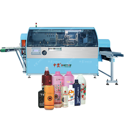 21kw Plastic Bottle Silkscreen Printing Machine Max Speed 65pcs/Min