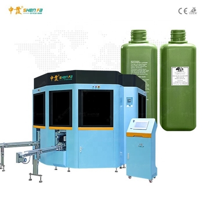 Automatic CNC Servo Four Color Silk Screen Printing Machine For Plastic Bottles