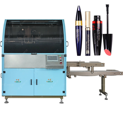 Full Auto Multi Color Heat Hot Foil Stamping Machine For Make Up Pencil Cosmetic Pen