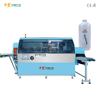 80pcs / Min Automatic Screen Printing Machine For Flat Bottle