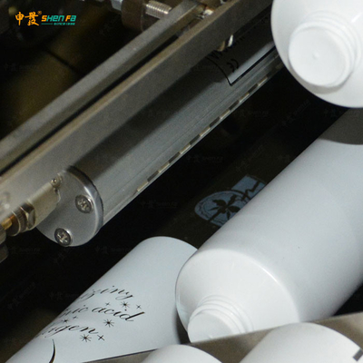 60pcs / Min Automatic Silk Screen Printer For Cosmetic Soft Plastic Tubes