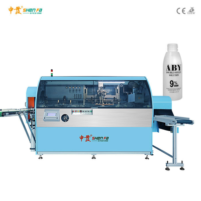80pcs / Minute Automatic Screen Printing Machine For Round Food Bottle