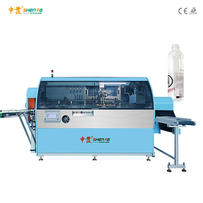 Cylindrical Hard Surface Plastic Silk Screen Printing Machine For Cosmetic Tubes Bottles
