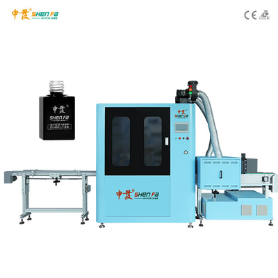 Irregular Shape Automatic Screen Printing Machine For Perfume Bottle Industry