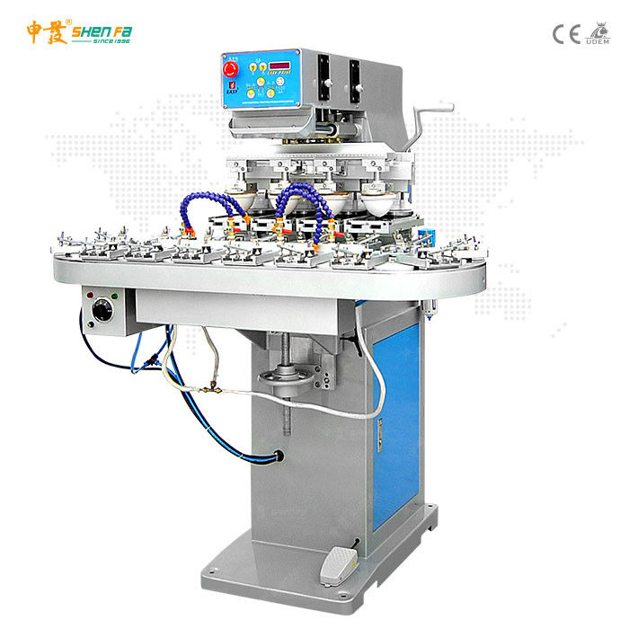 25 pcs/min Semi Auto Pneumatic Pad Printing Machine