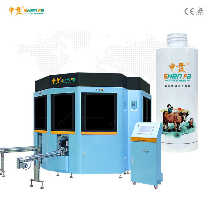 4 Colors Automatic Screen Printing Machine 45KW For Irregular Shapes Products