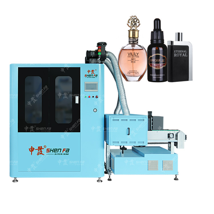 Multi Color 50pcs / Min Automatic Screen Printing Machine For Perfume Industry