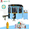 Automatic Servo Screen Printing Hot Stamping Machine 3 Colors For Cosmetics Flacons