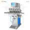 6 Color 800pcs/hr Semi Automatic Pad Printing Machine With Conveyor