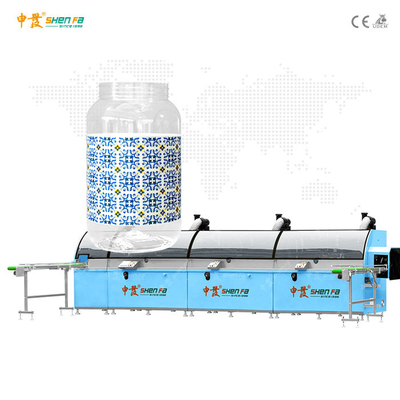 4L Transparent Bucket Auto Screen Printing Machine 3 Colors