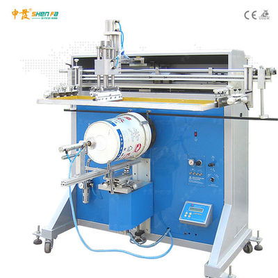Semi Auto 110V UV Ink Bucket Screen Printing Machine