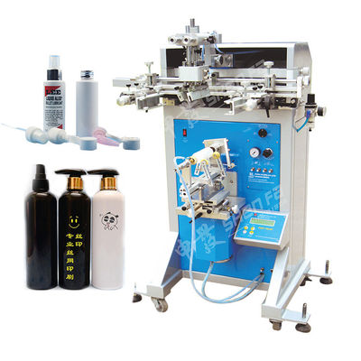 Semi Auto Screen Printing Machine For Plastic Glass Bottles